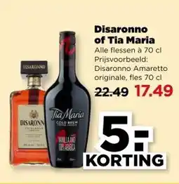PLUS Disaronno of Tia Maria aanbieding