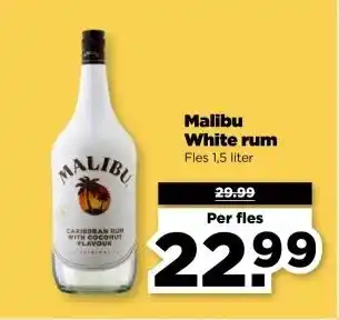 PLUS Malibu White rum aanbieding