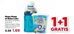 PLUS Mogu Mogu of Boba Loba aanbieding