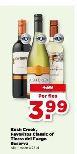 PLUS Bush Creek, Favoritos Classic of Tierra del Fuego Reserva aanbieding