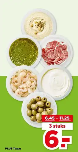 PLUS PLUS Tapas aanbieding