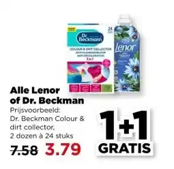 PLUS Alle Lenor of Dr. Beckman aanbieding