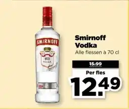 PLUS Smirnoff Vodka aanbieding