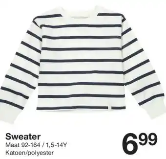 Zeeman Sweater aanbieding