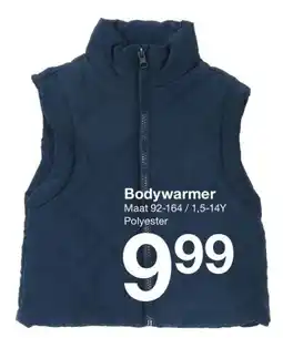 Zeeman Bodywarmer aanbieding