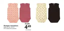 Zeeman Romper mouwloos aanbieding