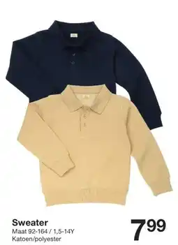Zeeman Sweater aanbieding