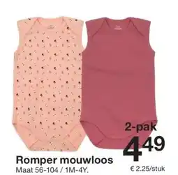 Zeeman Romper mouwloos aanbieding