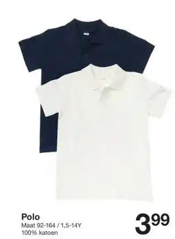 Zeeman Polo aanbieding