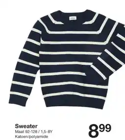 Zeeman Sweater aanbieding