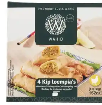 Budget Food Wahid Loempia's Kip aanbieding