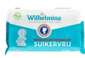 Budget Food Wilhelmina Pepermunt Suikervrij aanbieding