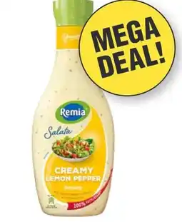 Budget Food Remia Salata Dressing Creamy Lemon Pepper aanbieding