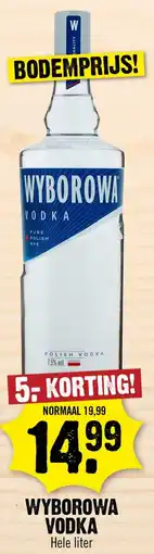 Dirk Wyborowa Vodka aanbieding