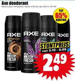 Dirk Axe Deodorant aanbieding