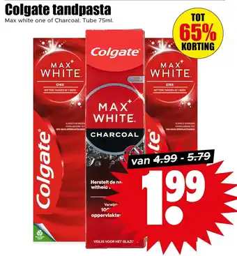 Dirk Colgate Tandpasta aanbieding