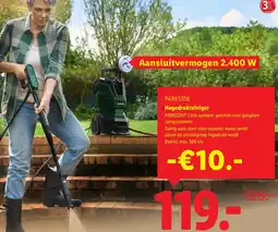 Lidl Parkside Hogedrukreiniger aanbieding