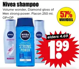 Dirk Nivea Shampoo aanbieding