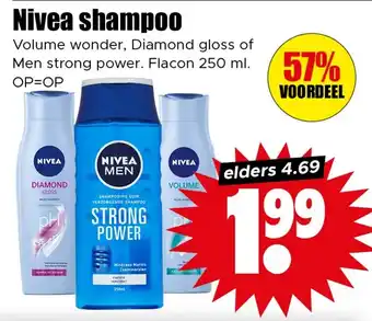 Dirk Nivea Shampoo aanbieding