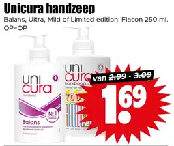 Dirk Unicura handzeep aanbieding