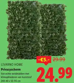 Lidl LIVARNO HOME Privacyscherm aanbieding