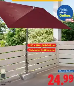 Lidl LIVARNO HOME Parasol aanbieding