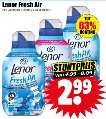 Dirk Lenor Fresh Air aanbieding