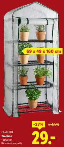 Lidl PARKSIDE Broeikas aanbieding