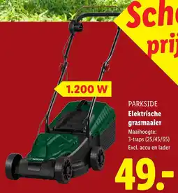 Lidl PARKSIDE Elektrische grasmaaier aanbieding