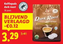 Lidl Koffiepads dark roast aanbieding
