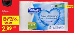 Lidl Floralys Keukenrol aanbieding