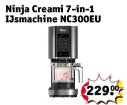 Kruidvat Ninja Creami 7-in-1 IJsmachine NC300EU aanbieding