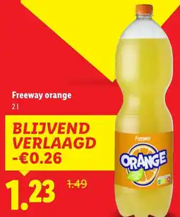 Lidl Freeway Orange aanbieding