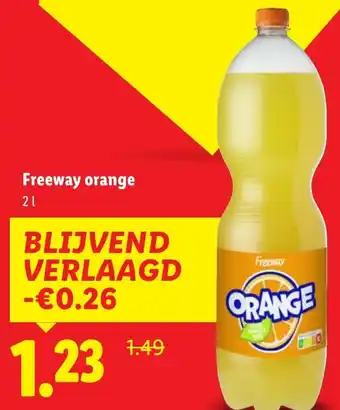 Lidl Freeway Orange aanbieding