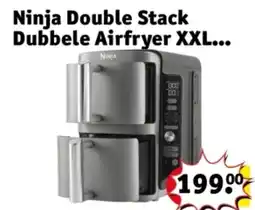 Kruidvat Ninja Double Stack Dubbele Airfryer XXL... aanbieding