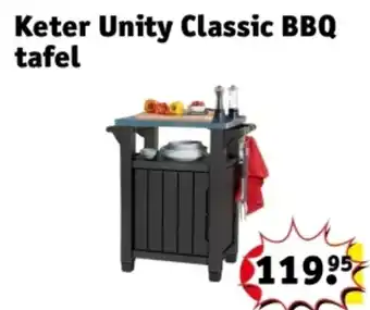 Kruidvat Keter Unity Classic BBQ tafel aanbieding
