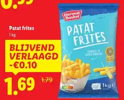 Lidl Harvest Basket Patat frites aanbieding