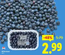 Lidl Blauwe bessen aanbieding