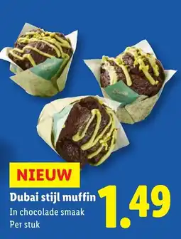 Lidl Dubai stijl muffin aanbieding