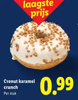Lidl Cronut karamel crunch aanbieding