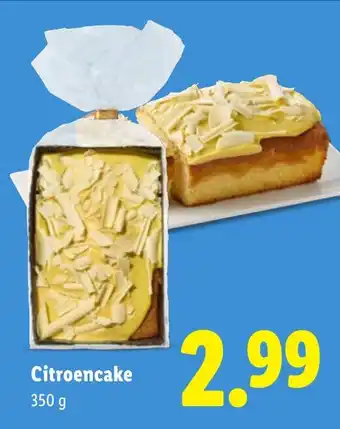 Lidl Citroencake aanbieding
