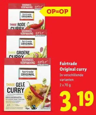 Lidl Fairtrade aanbieding