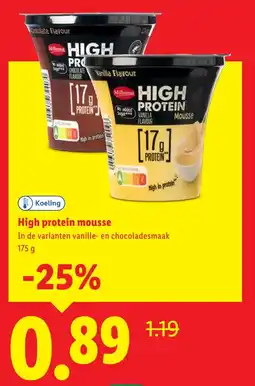 Lidl High protein mousse aanbieding