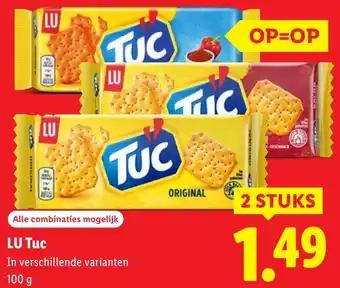 Lidl LU Tuc aanbieding