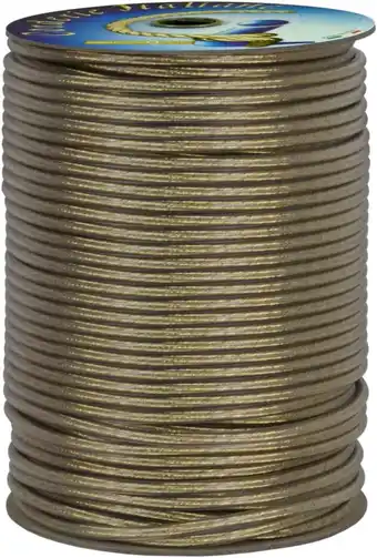 Amazon Corderie Italiane 006074199 Waslijn van staal, messing, transparant, 6 mm - 50 m aanbieding