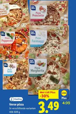 Lidl Verse pizza aanbieding