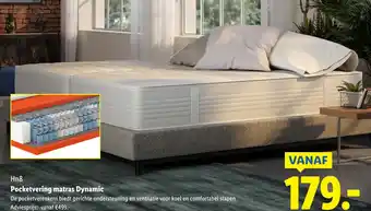 Lidl Pocketvering matras Dynamic aanbieding