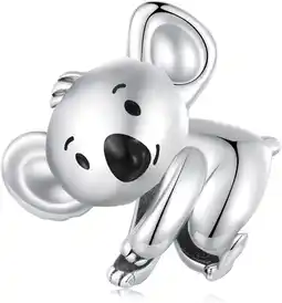 Amazon 925 sterling zilveren koala-bedel voor Pandora armband, Zilver, zilver aanbieding
