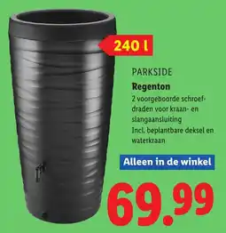 Lidl PARKSIDE Regenton aanbieding