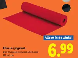 Lidl Fitness yogamat aanbieding